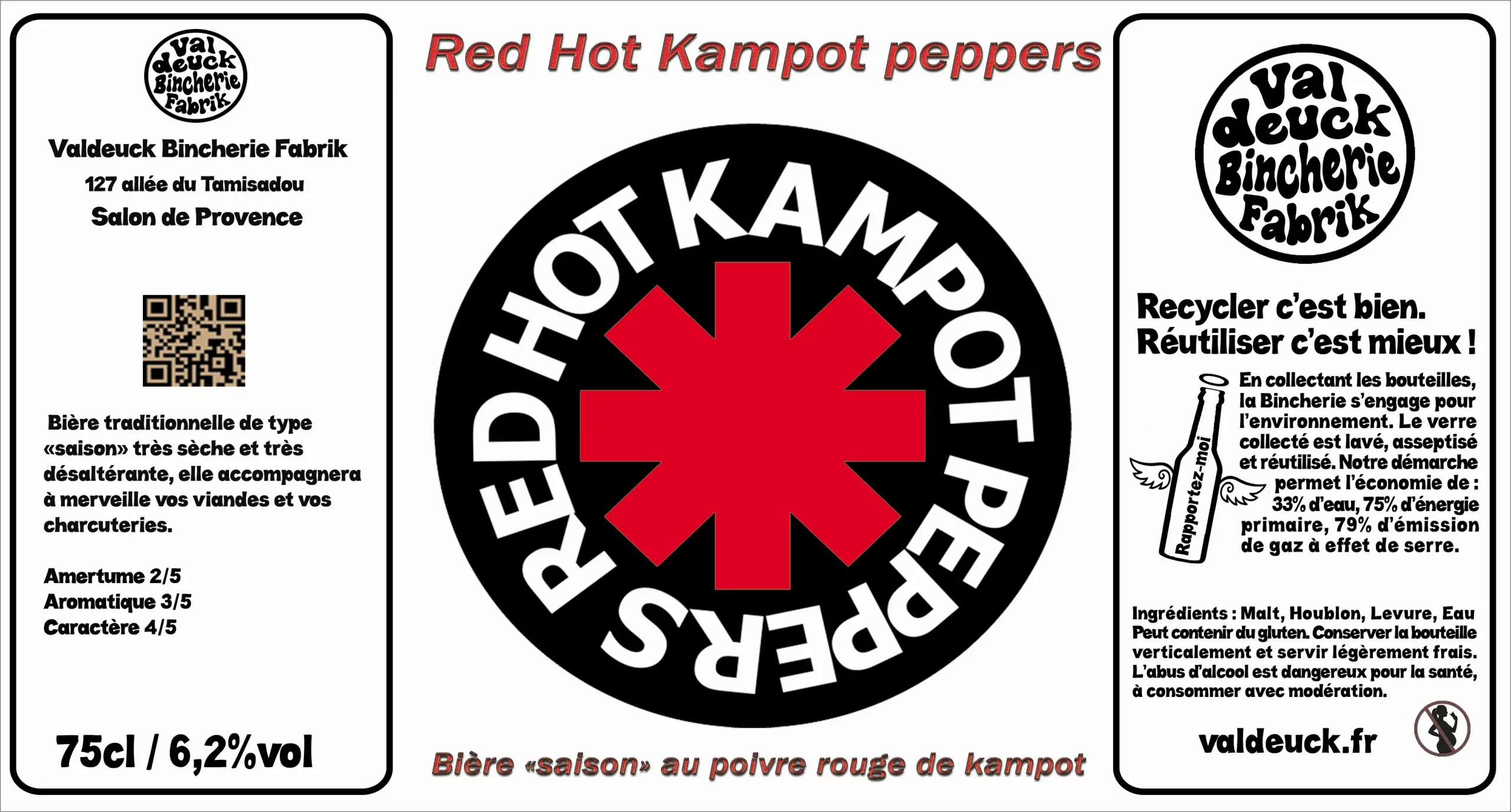 Red Hot Kampot Pepper (75) valdeuck bincherie fabrik salon de provence