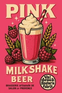 La Pink - Bière de type Milkshake aux fruits