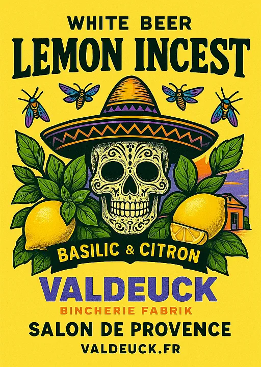 Lemon Incest (fût 20l) valdeuck bincherie fabrik salon de provence