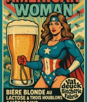 Bière blonde au lactose, dotée d’une robe dorée. Ses arômes sont apportés par des houblons américains qui développent une belle aromatique de fruits tropicaux. Bière onctueuse et peu amère.