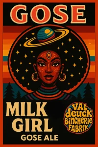 🌺 Descriptif sensoriel : Robe : Rose trouble aux reflets corail, évoquant un jus tropical ou un nectar floral. Mousse blanche, fine et fugace. Nez : Intense et séducteur : l’hibiscus domine avec ses notes florales acidulées, rejoint par un duo tropical de mangue juteuse et fruit de la passion explosif. Des touches lactées douces et un soupçon d’épices fermentaires intriguent. Bouche : Attaque vive, typique d’une fermentation lactique, adoucie par la rondeur du lactose, presque crémeuse. L’équilibre se fait sur le fil : fruit exotique, salinité légère, acidité maîtrisée et épices douces (poivre subtil, apportant de la complexité sans heurter). Une finale rafraîchissante, florale et délicatement piquante, qui invite à y revenir. Texture : Lisse, souple, avec un léger pétillant qui dynamise l’ensemble. 🧬 Composition originale : Base maltée légère pour laisser s’exprimer les ajouts. Lactose : douceur lactée et texture soyeuse. Mangue & fruit de la passion : explosivité tropicale, jutosité. Hibiscus : fraîcheur florale, acidité naturelle, couleur éclatante. Poivre sélectionné : note épicée subtile, twist de complexité. Fermentation lactique : acidité douce, équilibrée, sans agressivité. Ajout d’une pointe de sel (style Gose oblige) pour relever les saveurs et prolonger la fraîcheur.